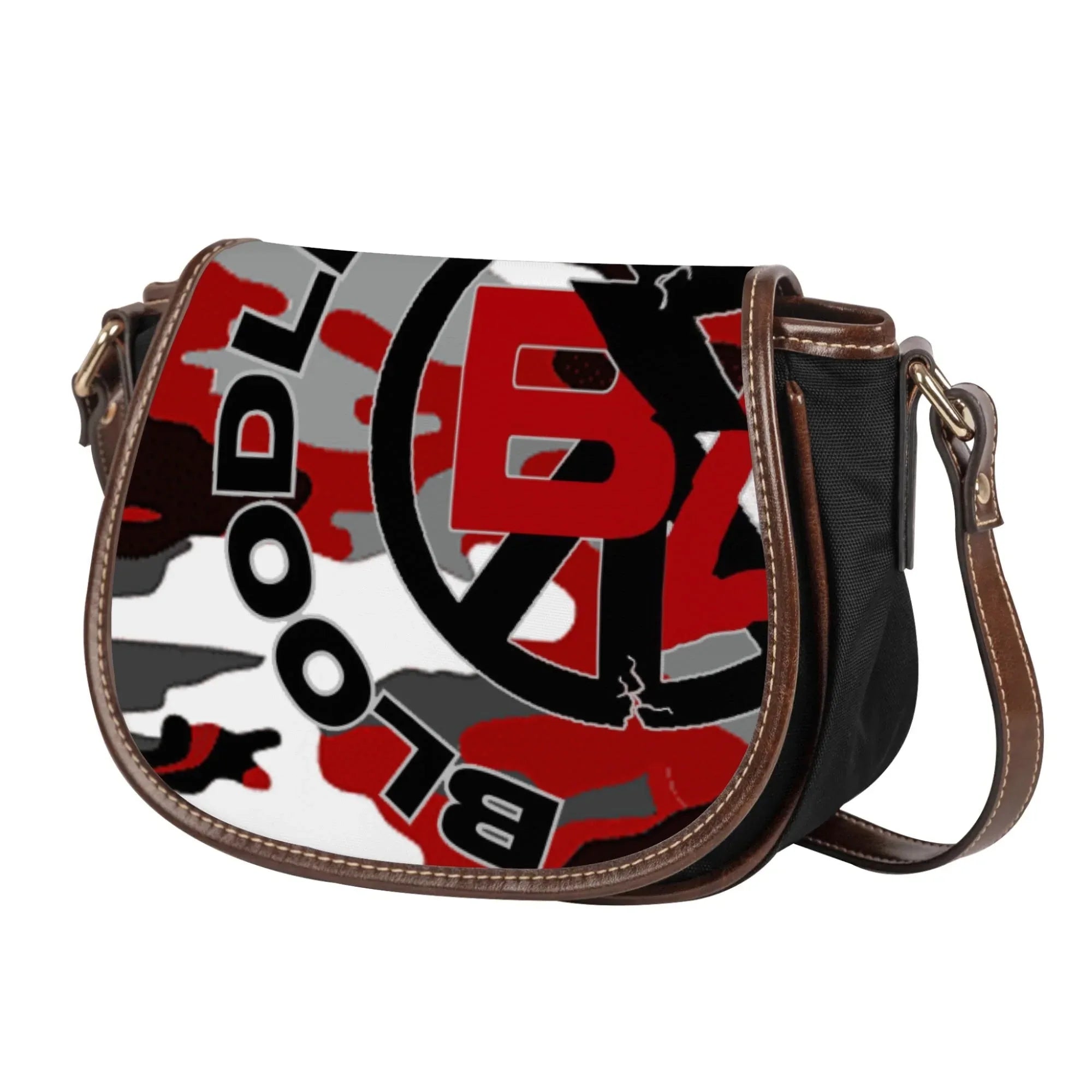 Red Camo Xtreme Shoulder Bag - Bloodline Streetwear LLC